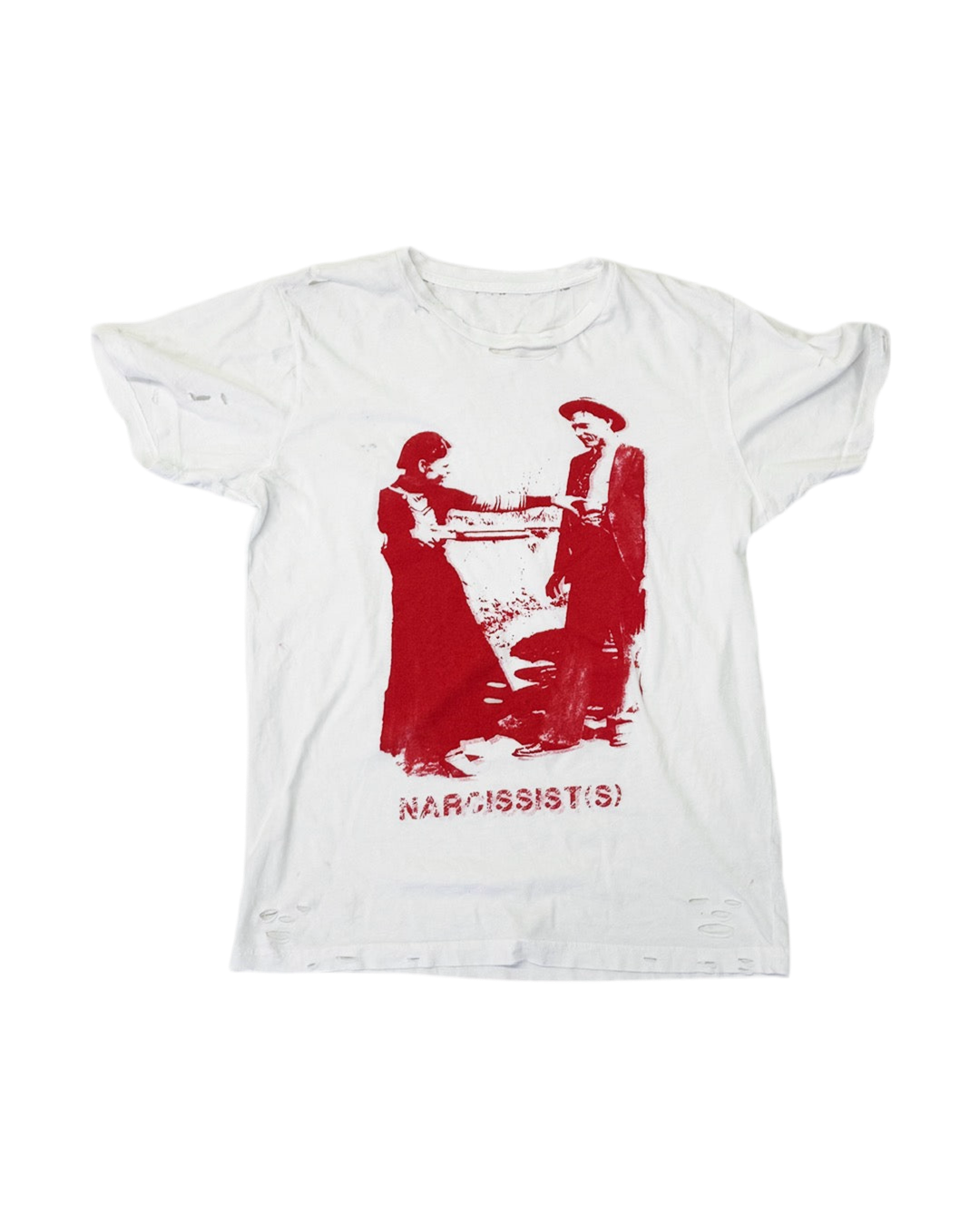 Bonnie & Clyde Distressed Tee